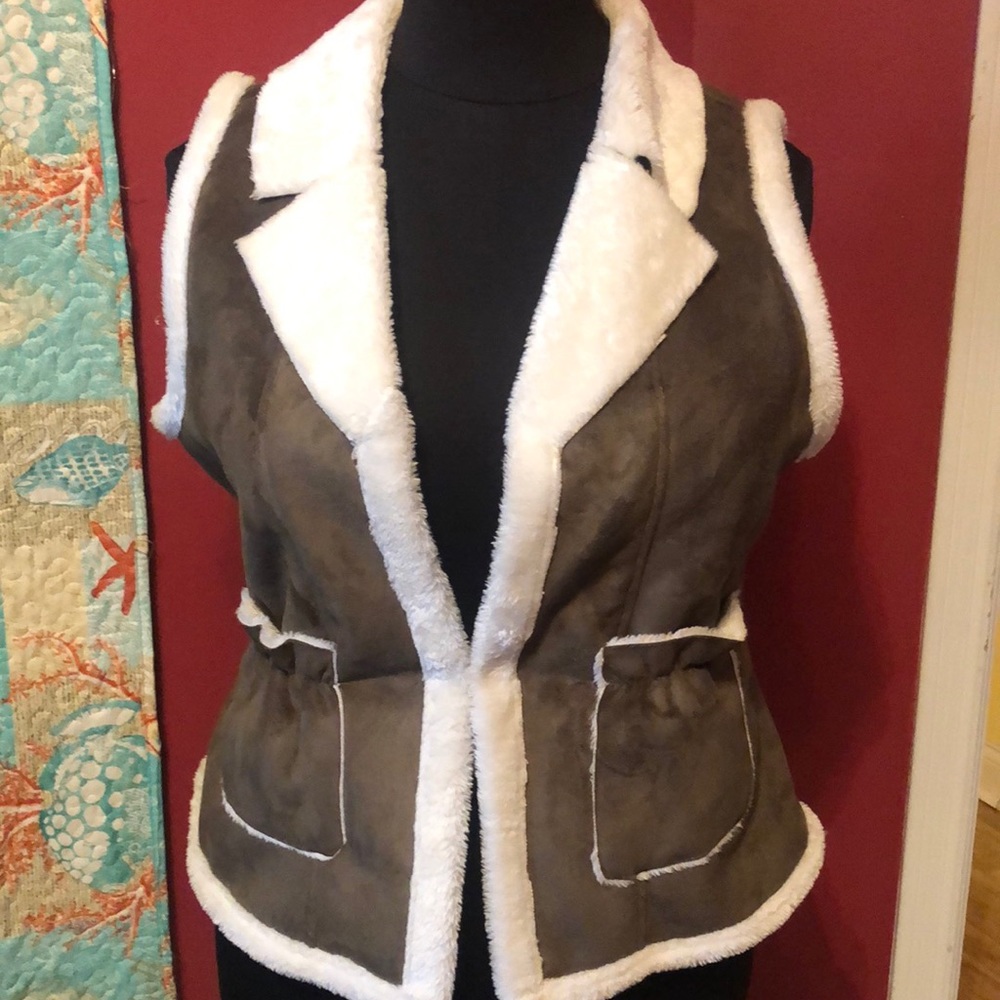 Suede Type Vest